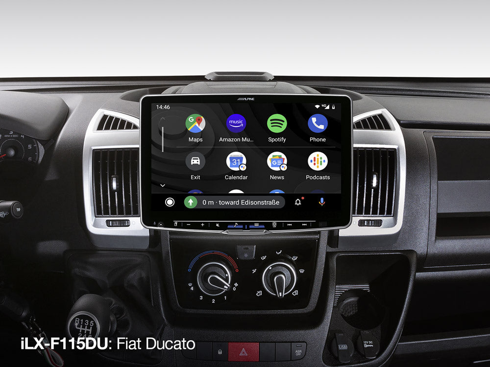 Autoradio Pour Fiat Ducato 3, Citroën Jumper 2 et Peugeot Boxer 2 | ILX-F115DU