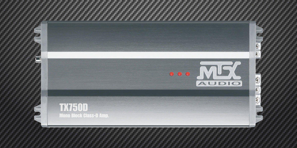 MTX TX750D – Amplificateur mono Classe D 750 WRMS 1 Ohm