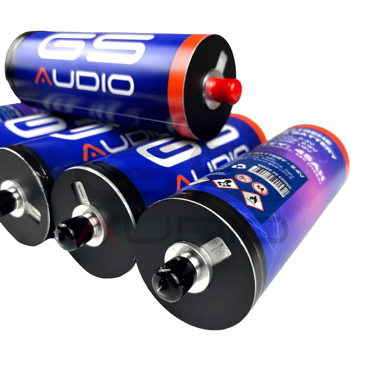 6 cellules GS Audio LTO Extrême - 2,4 V / 45 Ah - - Sound Auto Concept