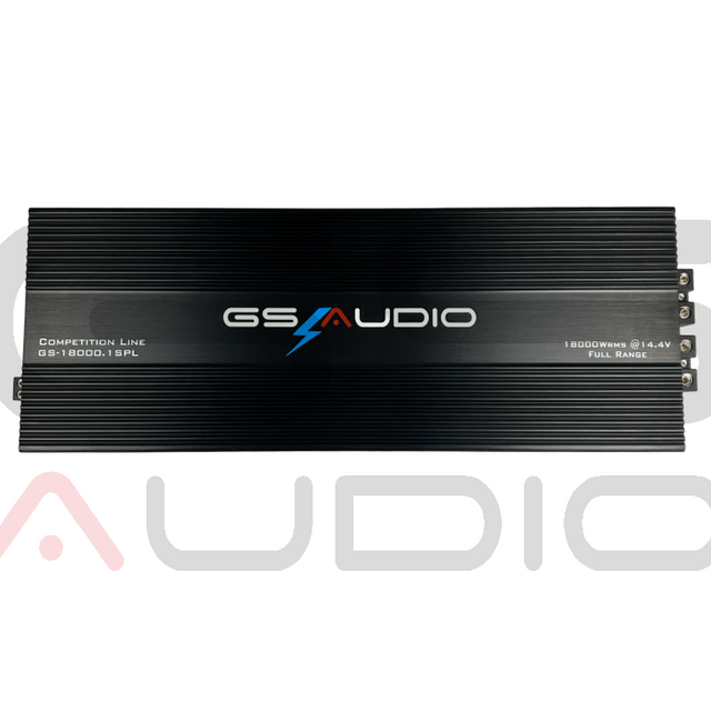 GS Audio GS-18000.1 Competition Series – Amplificateur Mono Classe D ~18 000 W RMS @ 1 Ω - Sound Auto Concept