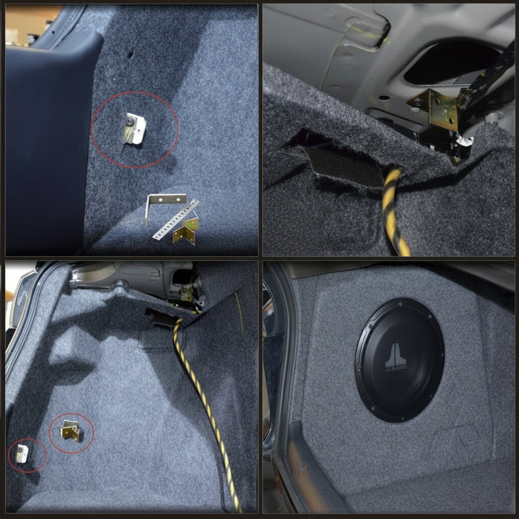 Caisson de basses Mitsubishi Lancer Sedan