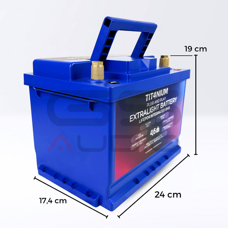 35Ah LifePo4 battery (Din Format)