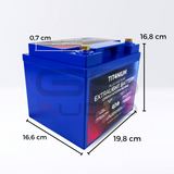 Batterie LifePo4 35Ah-M8