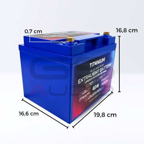 Batterie LifePo4 35Ah-M8