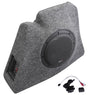 Système de caisson de basses actif 25 cm (10") pour Peugeot 206   QB250 P206 - Sound Auto Concept