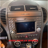 Pack autoradio Carplay Pionner 9" pour MERCEDES SLK 2008-2011 (R171) SANS AMPLI FIBRE