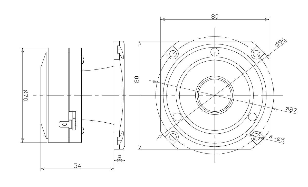 Tweeter RTX2BTs - Sound Auto Concept