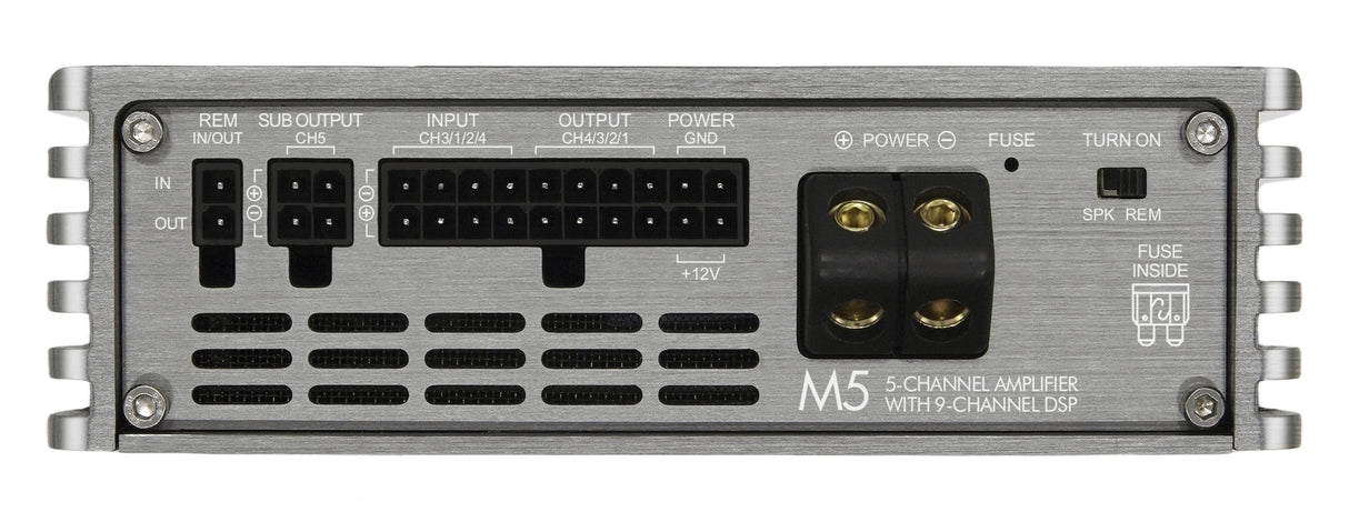 Dsp amplificateur M5  À 5 CANAUX AVEC DSP À 9 CANAUX - Sound Auto Concept