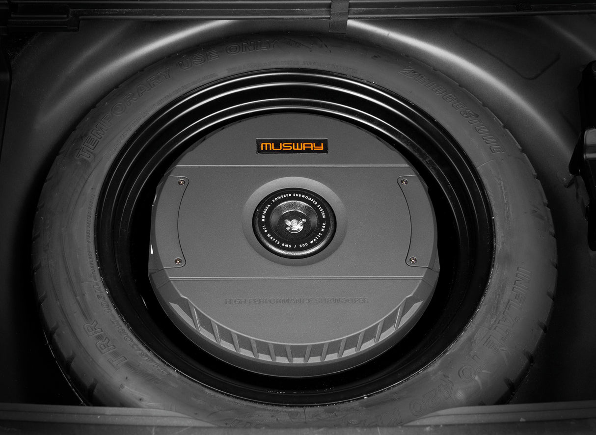 Caisson roue de secours MW1000A - Sound Auto Concept