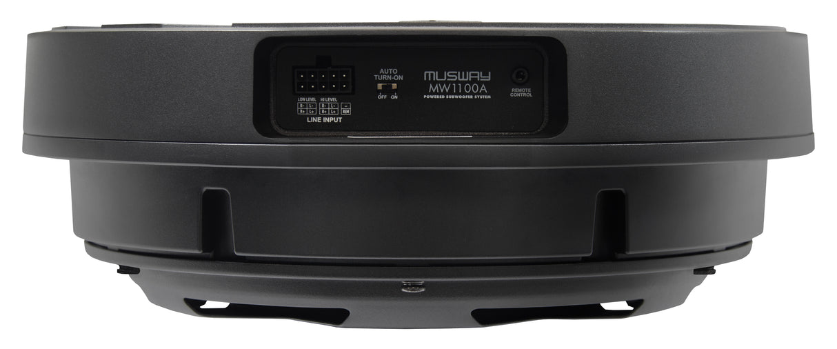 Musway MW1100A – Caisson de basses actif 28 cm 150W RMS roue de secours