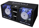 Hifonics MXZ12DUAL - Caisson Dual Bandpass 2x30cm 2000W RMS LED