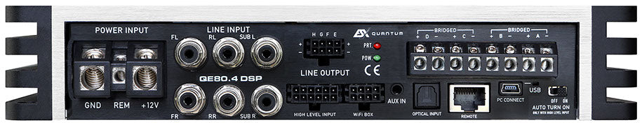 Ampli QE80.4 DSP - Sound Auto Concept