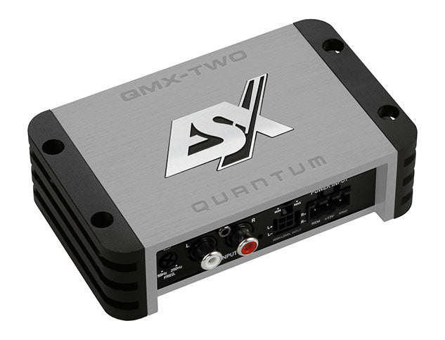 ESX QMX-TWO – Amplificateur 2 canaux classe D 2 x 160 W RMS à 2 Ω
