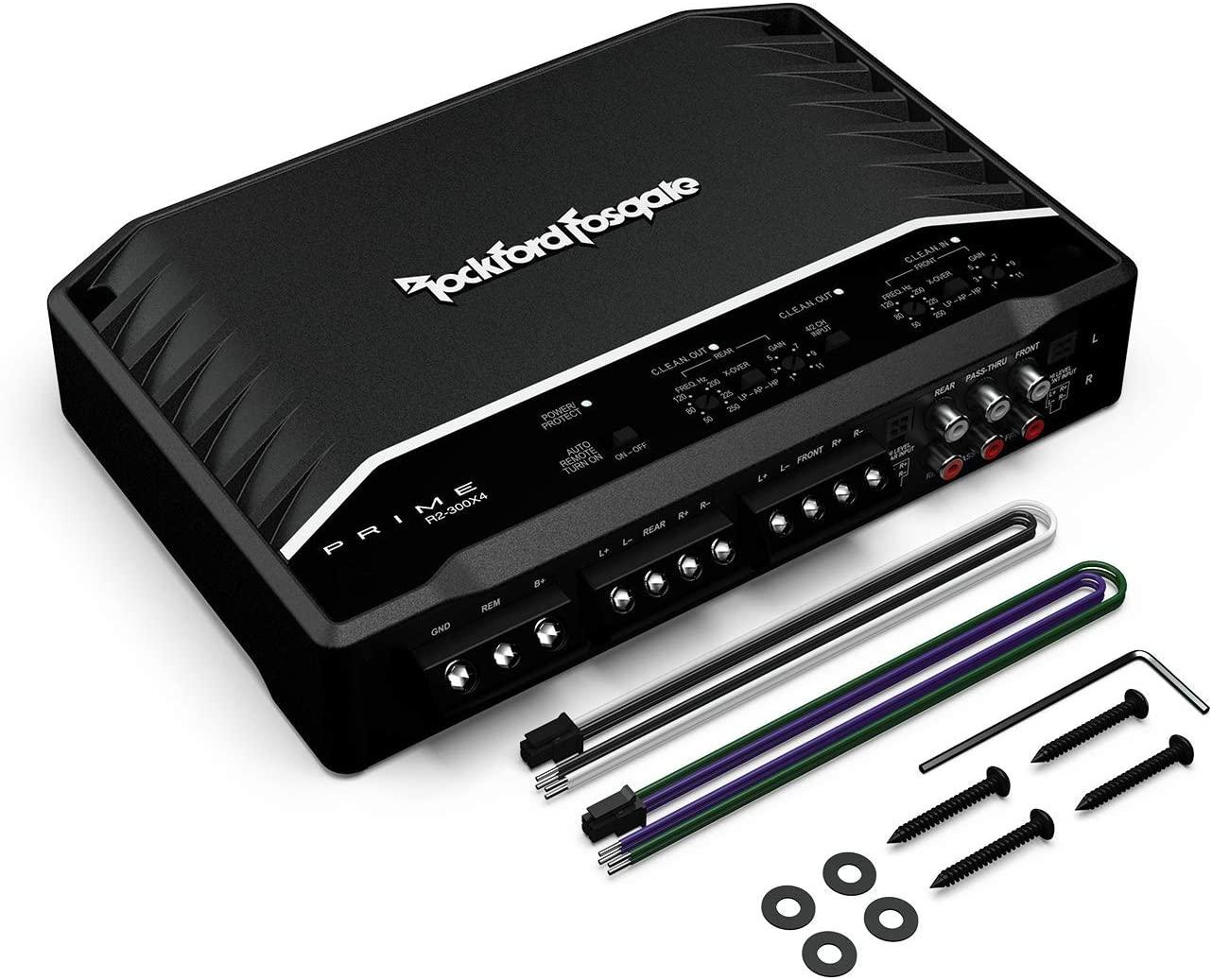 最安値‼️Rockford Fosgate R2-300X4 アンプ Rockford Fosgate R2-300X4 – R2 Series 300W RMS 4-Channel Amplifier