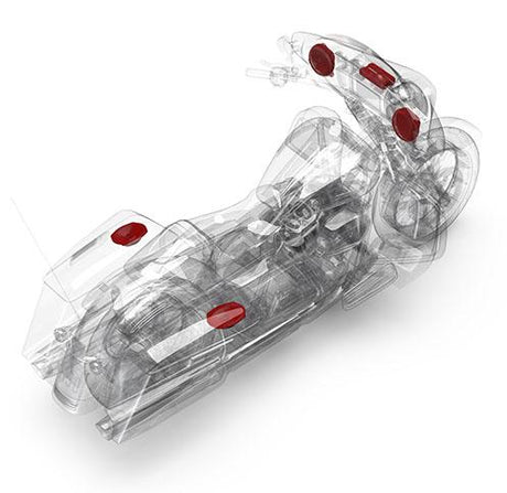 ROCKFORD Kit Harley Davidson HD14CVO-STAGE2 - Sound Auto Concept