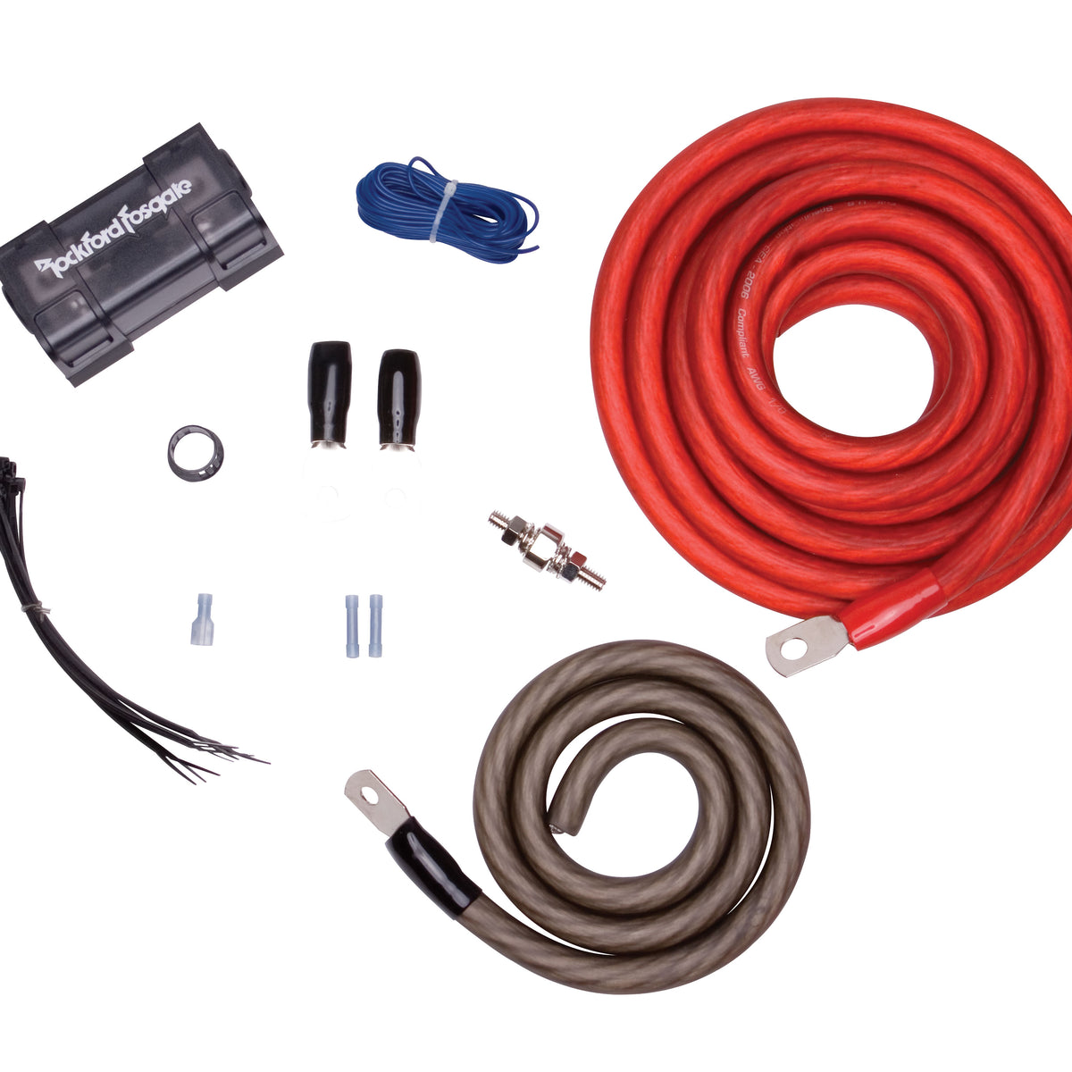 Rockford Fosgate RFK1 – High Power 1/0 AWG Wiring Kit – Sound Auto Concept