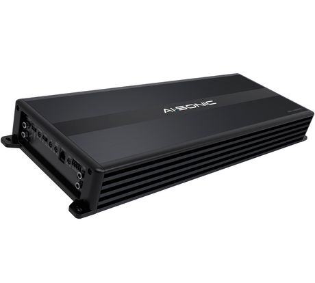 AI-Sonic S2-A2200.1 + bouton de basses S2 – Amplificateur mono 2200 WRMS 1 Ohm