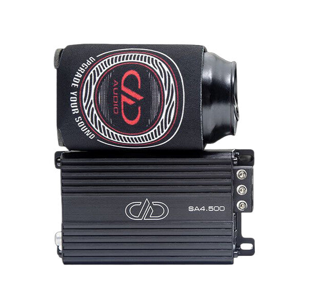 Amplificateur mono DD Audio SA500 1x500W RMS @ 1 ohm ultra-compact avec télécommande