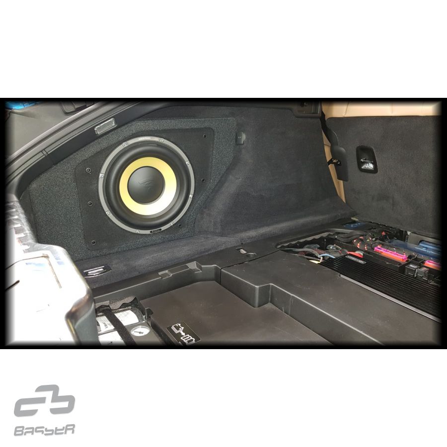 Caisson de basses Porsche Panamera L - Sound Auto Concept