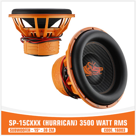 Subwoofer  SP15CXXX NEW 2024 BIG SURROUND - Sound Auto Concept