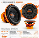 Subwoofer  SP15CXXX NEW 2024 BIG SURROUND - Sound Auto Concept