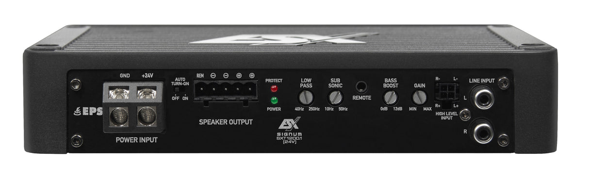 ESX SXT1200.1 24V – Amplificateur Mono Classe D 1200W RMS